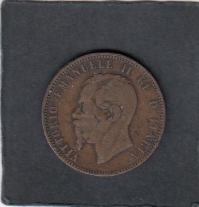 Beschrijving: 10 Centesimi EMANUELA II